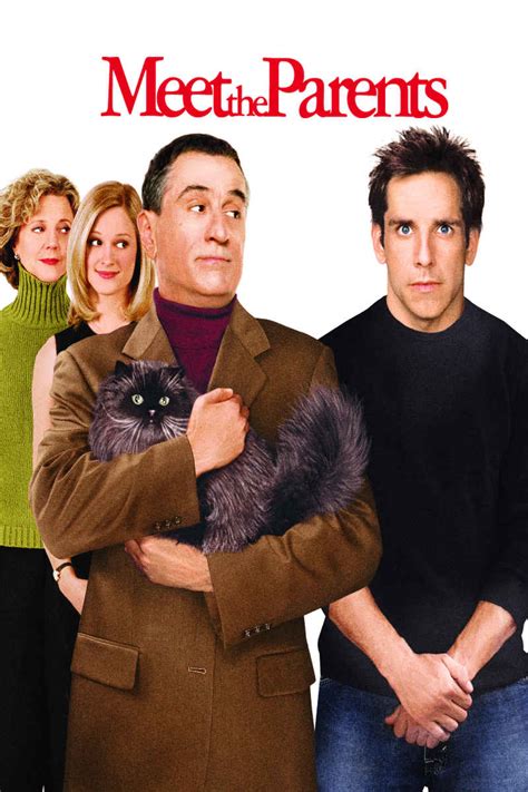 Meet the Parents - Full Cast & Crew. A male nurse (Ben Stiller) visits his girlfriend's family with the intent of asking her dad (Robert De Niro) for her hand in marriage. Not so easy. Her father ...